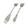 Καλώδιο USB Σύνδεση USB A σε micro USB γκρι 1,5 μέτρο (OEM)